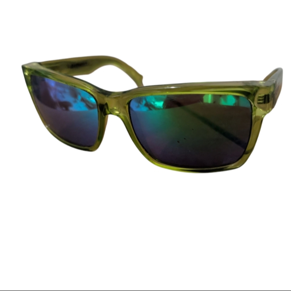Von Zipper Green Sunglasses with Blue Lenses